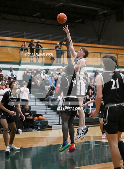 Thumbnail 1 in Capital vs Eagle (IHSAA District III Tournament Play-In) photogallery.