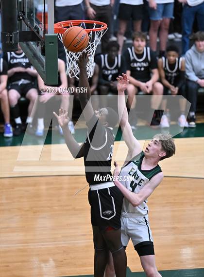 Thumbnail 2 in Capital vs Eagle (IHSAA District III Tournament Play-In) photogallery.
