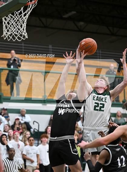 Thumbnail 1 in Capital vs Eagle (IHSAA District III Tournament Play-In) photogallery.