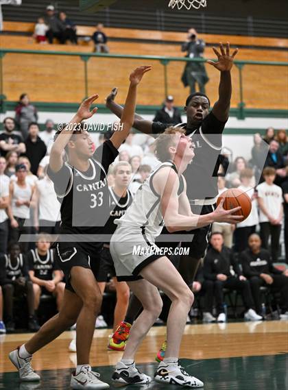 Thumbnail 3 in Capital vs Eagle (IHSAA District III Tournament Play-In) photogallery.