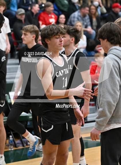 Thumbnail 2 in Capital vs Eagle (IHSAA District III Tournament Play-In) photogallery.