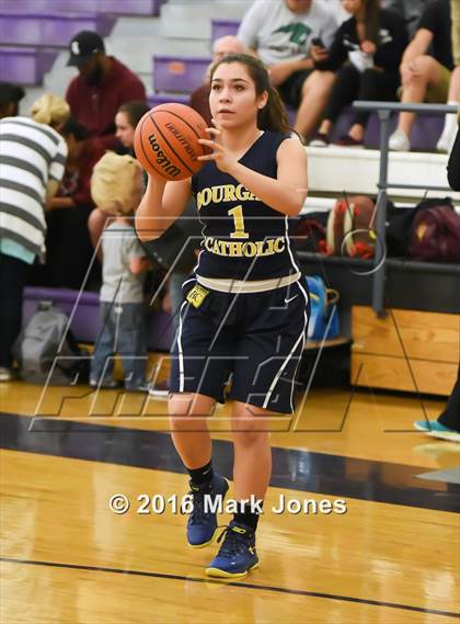 Thumbnail 3 in Bourgade Catholic @ Phoenix Christian (AIA D4 Playoff) photogallery.