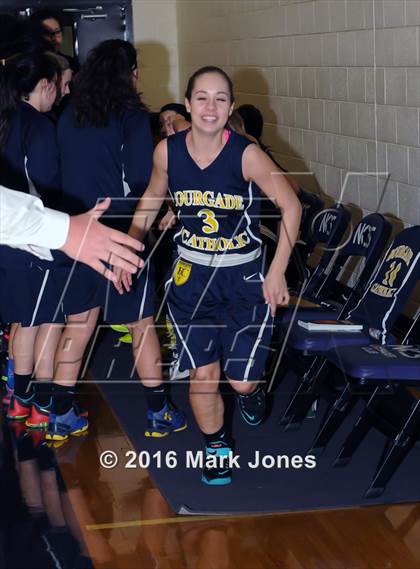 Thumbnail 2 in Bourgade Catholic @ Phoenix Christian (AIA D4 Playoff) photogallery.