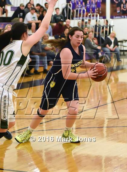 Thumbnail 2 in Bourgade Catholic @ Phoenix Christian (AIA D4 Playoff) photogallery.