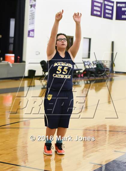 Thumbnail 2 in Bourgade Catholic @ Phoenix Christian (AIA D4 Playoff) photogallery.