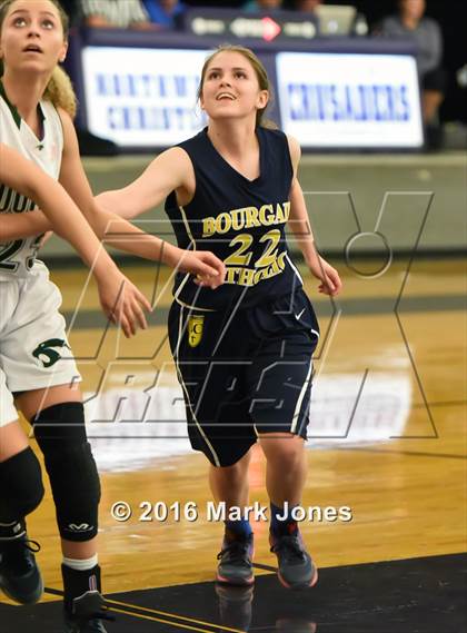 Thumbnail 3 in Bourgade Catholic @ Phoenix Christian (AIA D4 Playoff) photogallery.