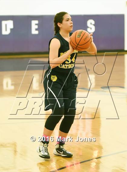 Thumbnail 3 in Bourgade Catholic @ Phoenix Christian (AIA D4 Playoff) photogallery.