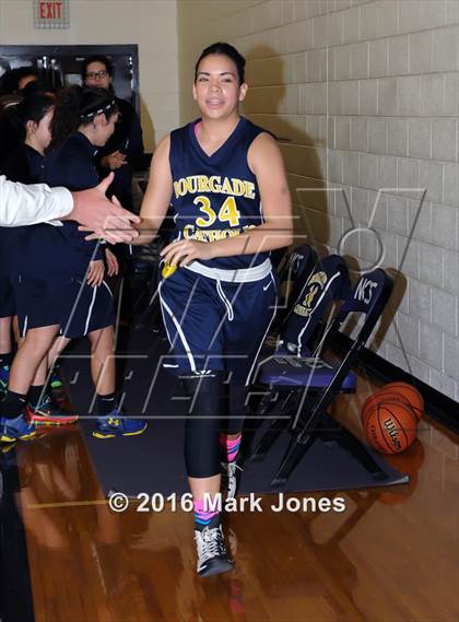 Thumbnail 1 in Bourgade Catholic @ Phoenix Christian (AIA D4 Playoff) photogallery.