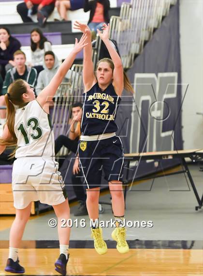 Thumbnail 2 in Bourgade Catholic @ Phoenix Christian (AIA D4 Playoff) photogallery.