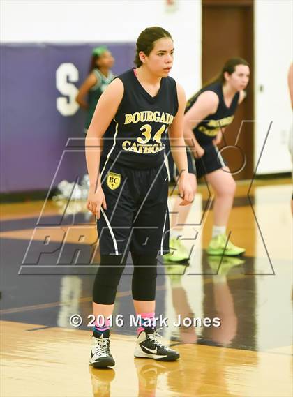 Thumbnail 1 in Bourgade Catholic @ Phoenix Christian (AIA D4 Playoff) photogallery.