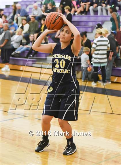 Thumbnail 2 in Bourgade Catholic @ Phoenix Christian (AIA D4 Playoff) photogallery.