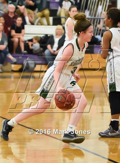 Thumbnail 1 in Bourgade Catholic @ Phoenix Christian (AIA D4 Playoff) photogallery.