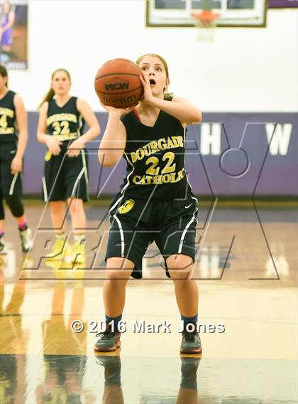 Thumbnail 3 in Bourgade Catholic @ Phoenix Christian (AIA D4 Playoff) photogallery.