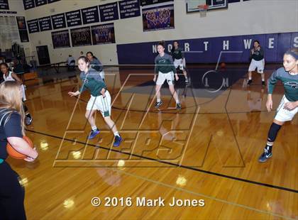 Thumbnail 1 in Bourgade Catholic @ Phoenix Christian (AIA D4 Playoff) photogallery.