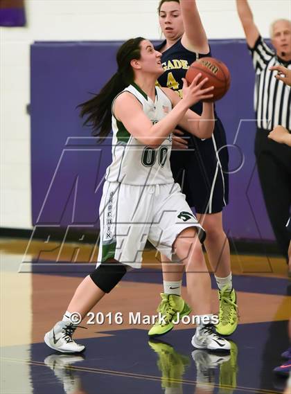 Thumbnail 3 in Bourgade Catholic @ Phoenix Christian (AIA D4 Playoff) photogallery.