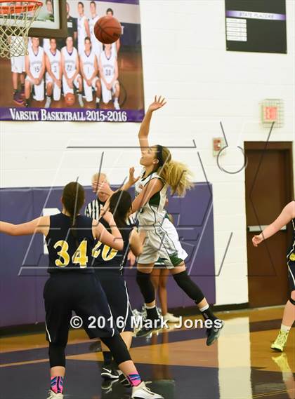 Thumbnail 1 in Bourgade Catholic @ Phoenix Christian (AIA D4 Playoff) photogallery.