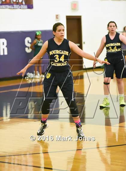 Thumbnail 3 in Bourgade Catholic @ Phoenix Christian (AIA D4 Playoff) photogallery.