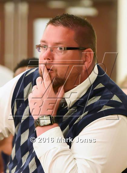 Thumbnail 1 in Bourgade Catholic @ Phoenix Christian (AIA D4 Playoff) photogallery.
