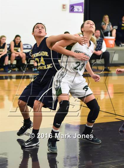 Thumbnail 3 in Bourgade Catholic @ Phoenix Christian (AIA D4 Playoff) photogallery.