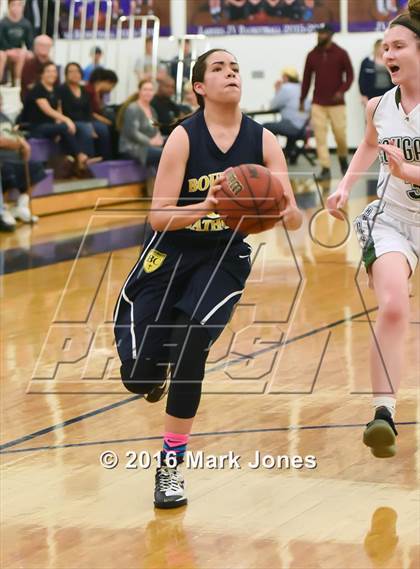 Thumbnail 1 in Bourgade Catholic @ Phoenix Christian (AIA D4 Playoff) photogallery.