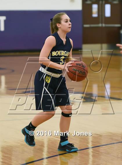 Thumbnail 3 in Bourgade Catholic @ Phoenix Christian (AIA D4 Playoff) photogallery.