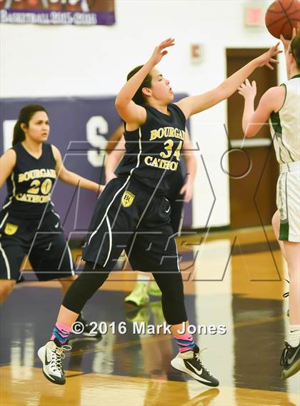 Thumbnail 2 in Bourgade Catholic @ Phoenix Christian (AIA D4 Playoff) photogallery.