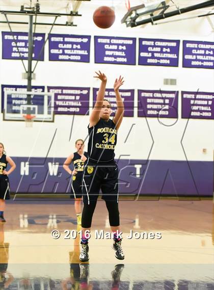 Thumbnail 2 in Bourgade Catholic @ Phoenix Christian (AIA D4 Playoff) photogallery.