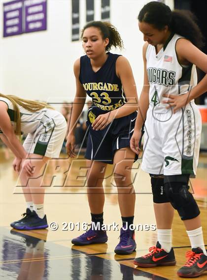 Thumbnail 3 in Bourgade Catholic @ Phoenix Christian (AIA D4 Playoff) photogallery.