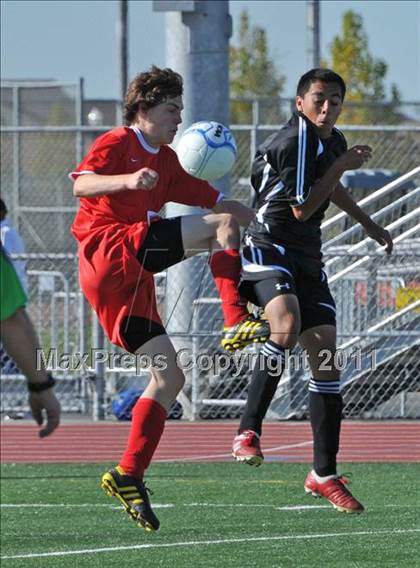Thumbnail 3 in Sacramento Country Day vs Millennium (CIF SJS D7 Final) photogallery.