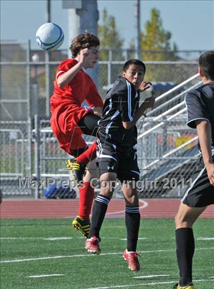 Thumbnail 1 in Sacramento Country Day vs Millennium (CIF SJS D7 Final) photogallery.