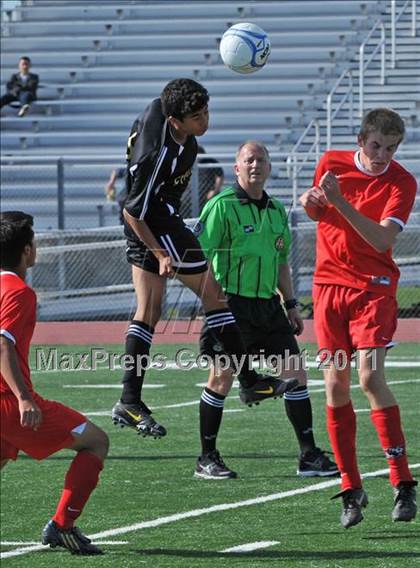 Thumbnail 1 in Sacramento Country Day vs Millennium (CIF SJS D7 Final) photogallery.