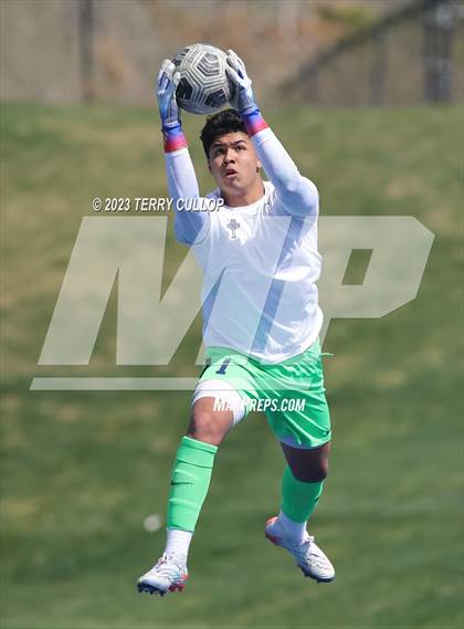 Thumbnail 3 in Juan Diego Catholic vs. Grantsville (UHSAA 3A Round 2) photogallery.