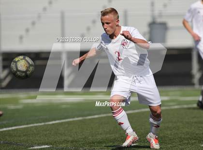 Thumbnail 3 in Juan Diego Catholic vs. Grantsville (UHSAA 3A Round 2) photogallery.