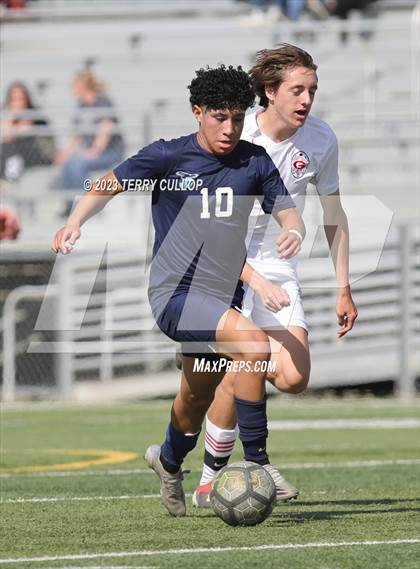 Thumbnail 3 in Juan Diego Catholic vs. Grantsville (UHSAA 3A Round 2) photogallery.