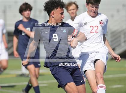 Thumbnail 3 in Juan Diego Catholic vs. Grantsville (UHSAA 3A Round 2) photogallery.