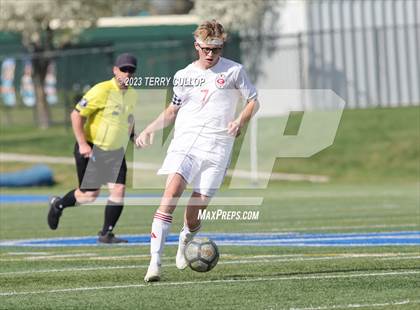Thumbnail 3 in Juan Diego Catholic vs. Grantsville (UHSAA 3A Round 2) photogallery.