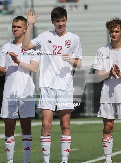 Thumbnail 3 in Juan Diego Catholic vs. Grantsville (UHSAA 3A Round 2) photogallery.