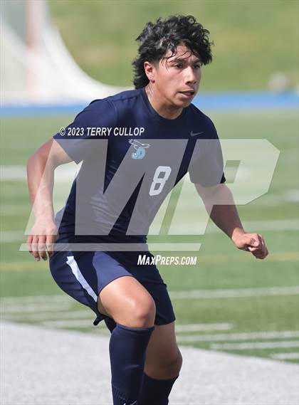 Thumbnail 3 in Juan Diego Catholic vs. Grantsville (UHSAA 3A Round 2) photogallery.