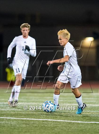 Thumbnail 2 in Air Academy vs. D'Evelyn (CHSAA 4A Semifinal) photogallery.