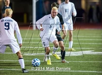 Thumbnail 1 in Air Academy vs. D'Evelyn (CHSAA 4A Semifinal) photogallery.