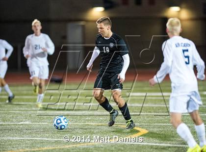 Thumbnail 3 in Air Academy vs. D'Evelyn (CHSAA 4A Semifinal) photogallery.