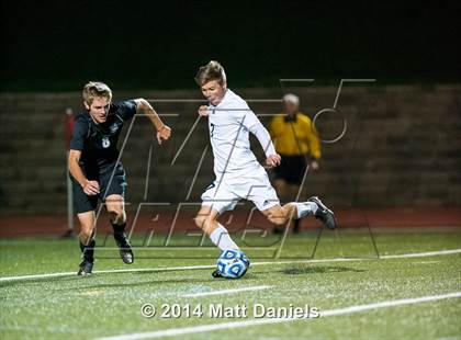 Thumbnail 3 in Air Academy vs. D'Evelyn (CHSAA 4A Semifinal) photogallery.