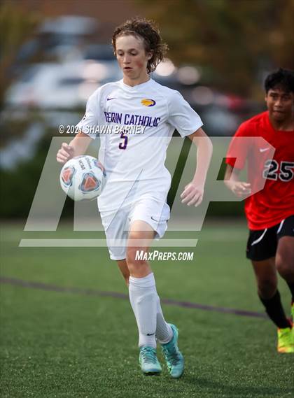 Thumbnail 2 in Guerin Catholic vs. Indianapolis Cardinal Ritter photogallery.