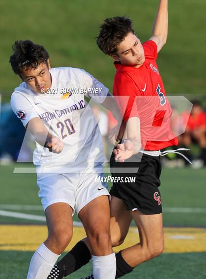 Thumbnail 2 in Guerin Catholic vs. Indianapolis Cardinal Ritter photogallery.