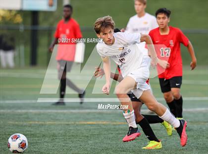 Thumbnail 3 in Guerin Catholic vs. Indianapolis Cardinal Ritter photogallery.