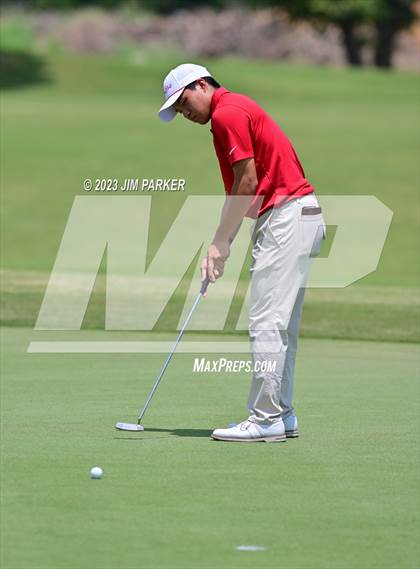 Thumbnail 1 in UIL 6A Boys Golf State Championship photogallery.