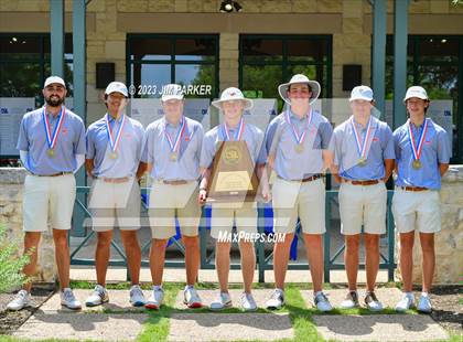 Thumbnail 3 in UIL 6A Boys Golf State Championship photogallery.