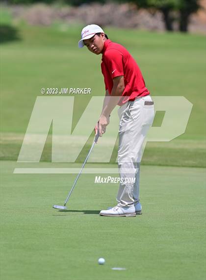 Thumbnail 3 in UIL 6A Boys Golf State Championship photogallery.