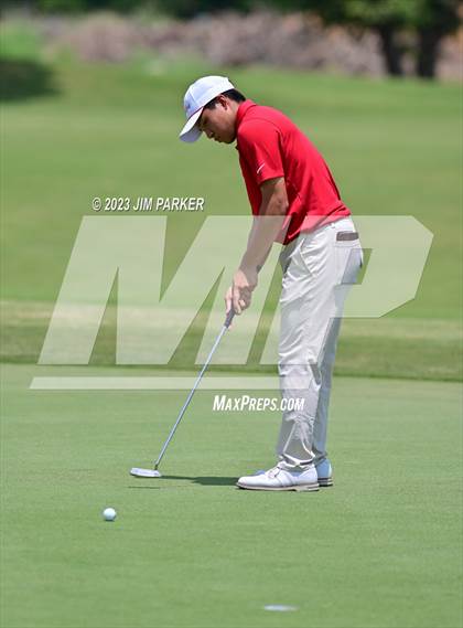 Thumbnail 3 in UIL 6A Boys Golf State Championship photogallery.