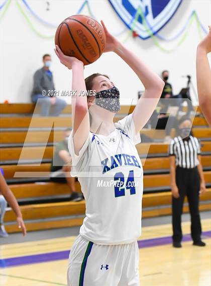 Thumbnail 2 in Xavier College Prep vs. Basha photogallery.
